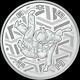 Tokyo 2020 Olympic Games Commemorative 1,000 Yen Silver Coin Judo
