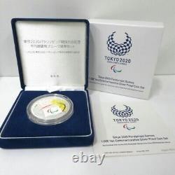 Tokyo 2020 Olympic Paralympic Games Pure Silver Issued by the Mint Bureau Japan