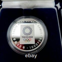 Tokyo 2020 Olympic Paralympic Games Pure Silver Issued by the Mint Bureau Japan