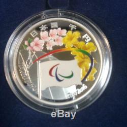 Tokyo 2020 Paralympic Commemoration 1000 Yen Silver Proof Coin Set Japan F/S