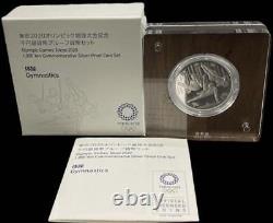 Tokyo 2020 Paralympics Games Proof 1,000 yen Silver Coin Set Gymnastics