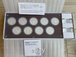 Tokyo Olympic 2020 Games Silver Proof 9 Coins complete