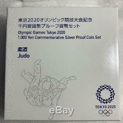 Tokyo Olympic 2020 commemorative Proof Judo Silver Coin