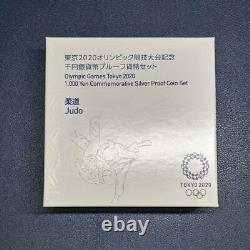 Tokyo Olympics Commemorative Coins 1 000 Yen Silver Coin Judo