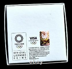 Tokyo2020 Olympic BASEBALL/SOFTBALL 1000Yen Commemorative Silver Proof Coin New