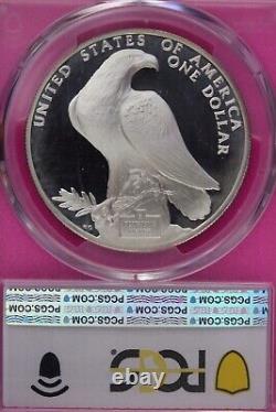 Toned 1984 S PR 68 DCAM Olympics Commemorative Silver Dollar PCGS Certified 441