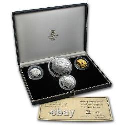 Tonga 1988 Korea Seoul Olympics Gold Platinum Palladium Silver 4 Coins SET