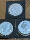 Two Los Angeles Olympics Memorial And World Cup American $ 1 Silver Coins Unused