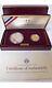 U S Mint 1988 Olympic Coins. 1.999 Silver Dollar & 1.999 Gold $5 Coin Withcoa