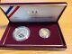 Us Mint 1988 Olympic Commemorative Gold & Silver 2-coin Set