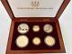 Us Mint 1992 Olympic 6 Coin Set, Silver And Gold Proof & Unc Coins With Coa