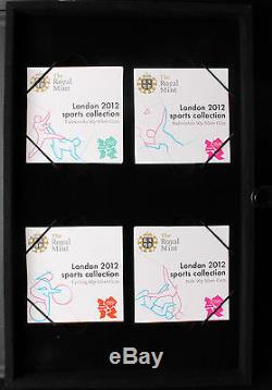 United Kingdom 2011 Royal Mint 2012 London Olympic 50 Pence 29 Silver Coin SET