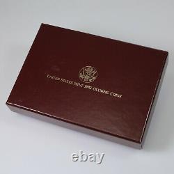 United States Mint 1992 Olympic Coins 6 Coin Set Gold & Silver OGP