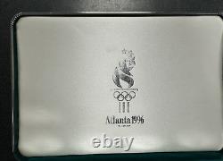 United States Olympic Coins Of 1996 Atlanta Centennial Olympic Games With COA