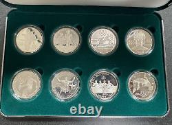 United States Olympic Coins Of 1996 Atlanta Centennial Olympic Games With COA