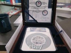 Usoc 2014 Olympic Winter Games Speed Skating 5 Oz Silver Medal Ngc Uc Gem Proof