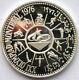 Yemen 1975 Montreal Olympics 10 Rials Silver Coin, Proof