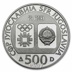Yugoslavia Silver Sarajevo Winter Olympics 15-Coin Set SKU#278005